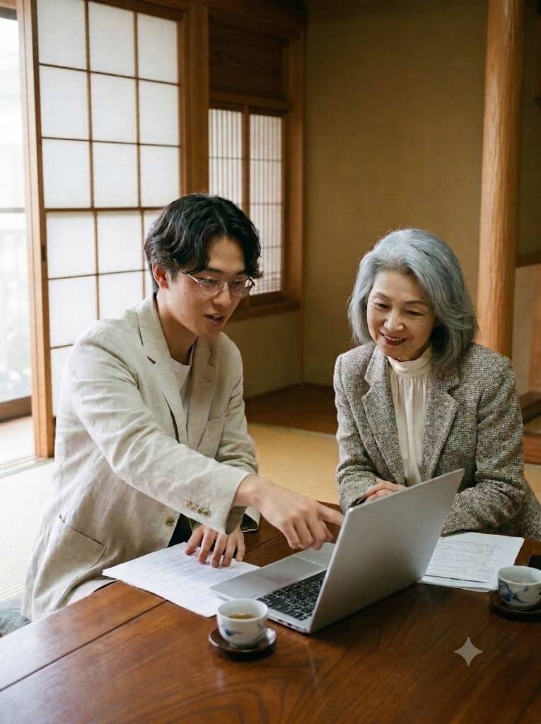生前整理前の和室