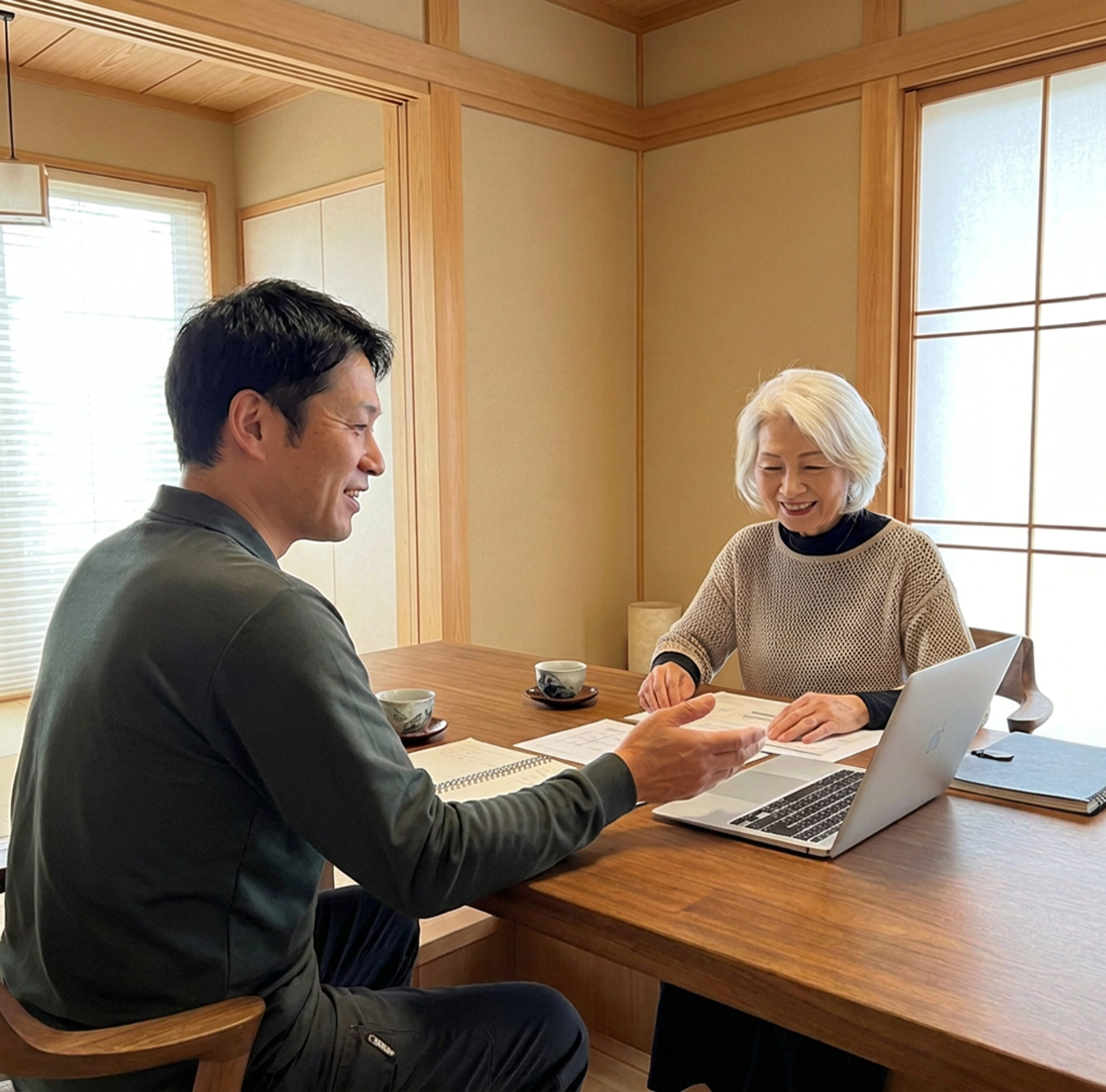生前整理前の和室